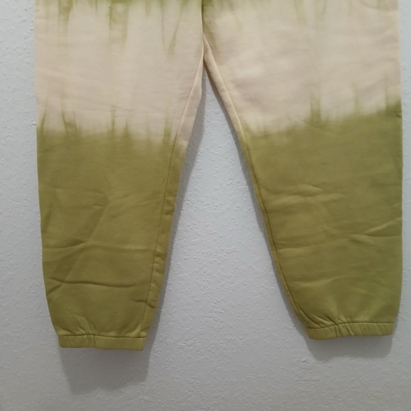 Vans Green and White Tie-Dye Joggers Unisex XL Sweatpants Thick Heavy NWT - Picture 7 of 16
